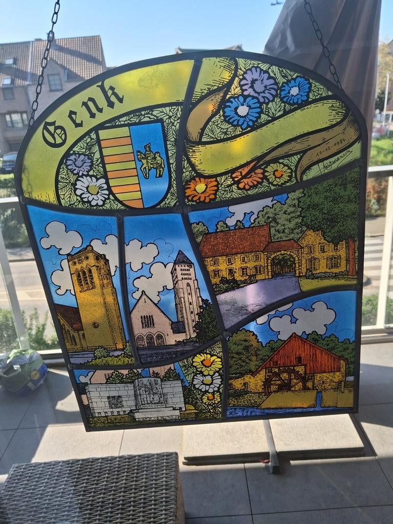 Loodglas van genk, Ophalen