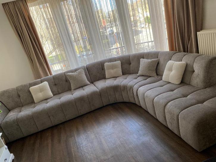 Canapé, Maison & Meubles, Canapés | Coins salons complets, Comme neuf, Tissus, Enlèvement