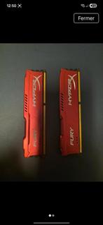 Ddr3 RAM 2x4gb 1600m mhz, Informatique & Logiciels, Mémoire RAM, Enlèvement ou Envoi, DDR3