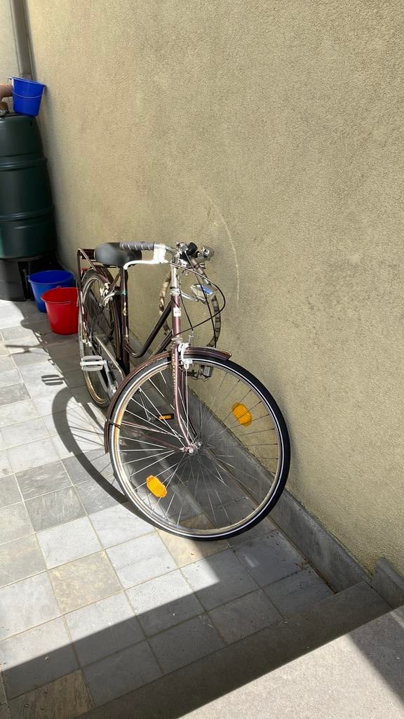 Dames fiets motobecane, Ophalen