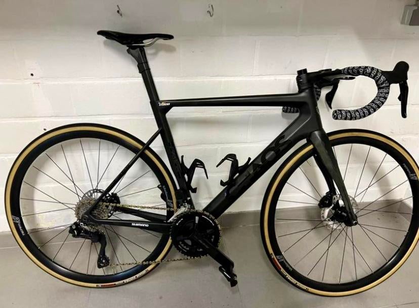 Bijna nieuwe carbon chaos racefiets 105di2+ roval cockpit, Enlèvement, Comme neuf, Carbone