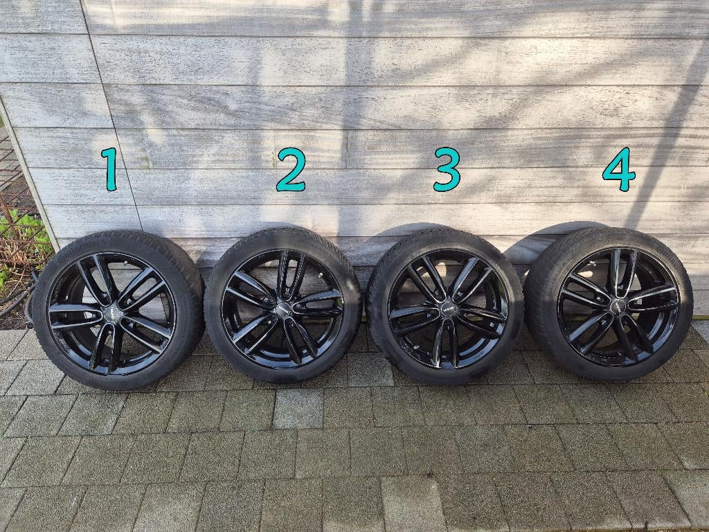 17 inch MAK velgen (KBA 51701) (van Mini Clubman), Auto-onderdelen, Ophalen, Gebruikt, Velg(en), 17 inch