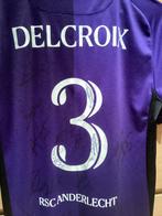 RSC Anderlecht Matchworn, Delcroix, Enlèvement ou Envoi, Comme neuf, Maillot
