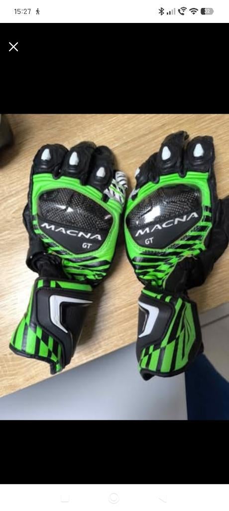 Gants moto marqué macna, Femmes, Enlèvement, Neuf, sans ticket, Gants