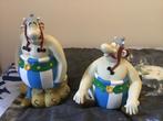 Twee beelden Obelix van Parc Asterix, Verzamelen, Ophalen, Asterix en Obelix, Zo goed als nieuw, Beeldje of Figuurtje