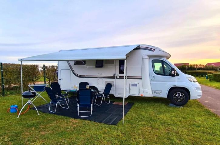 Te huur : Luxe mobilhome 5p Destelbergen / Gent, Caravanes & Camping, Camping-cars, Particulier, jusqu'à 5, Semi-intégral, Autres marques