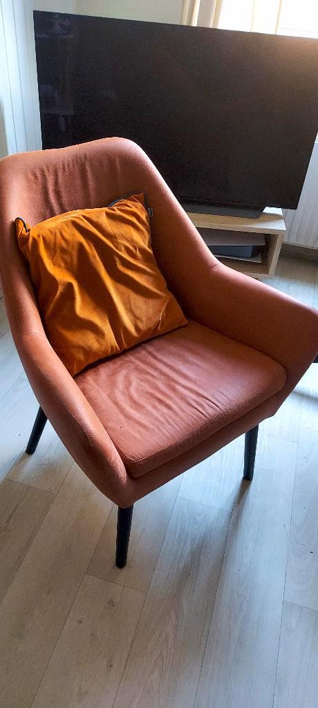 Fauteuil Design Scandinave - Style Moderne, Maison & Meubles, Fauteuils, Comme neuf, Enlèvement