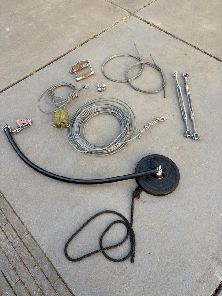 Zipline deadride kabelbaan tokkelbaan 45 meter, Enfants & Bébés, Jouets | Extérieur | Aires de jeux, Comme neuf, Enlèvement