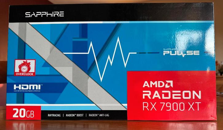 AMD Radeon RX 7900 XT Sapphire Pulse, Computers en Software, Videokaarten, Zo goed als nieuw, AMD, PCI-Express 4.0, GDDR6, HDMI
