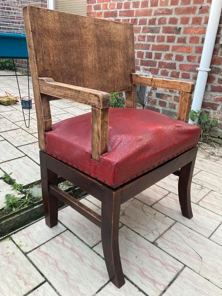 Art deco - stoel. Hollandse school., Antiek en Kunst, Antiek | Meubels | Stoelen en Sofa's, Ophalen