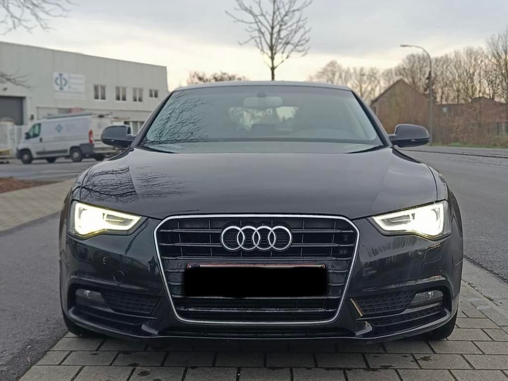 AUDI A5 SPORTBACK 2.0 TDI MULTITRONIC AUTOMAAT EURO5, Auto's, Audi, Zwart, Zwart, Leder, Particulier