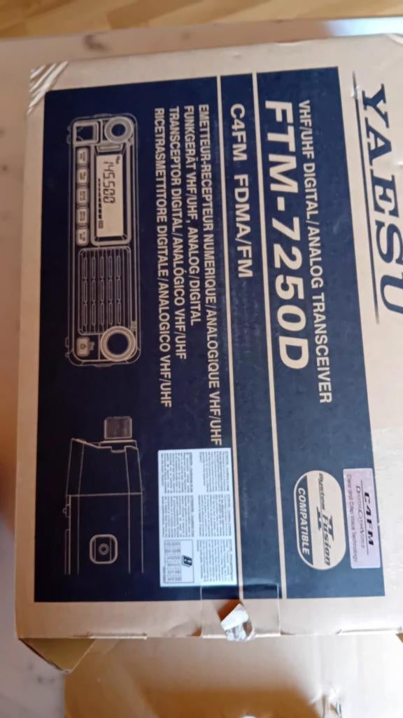 Transcerveur  vhf uhf YEASU, Envoi