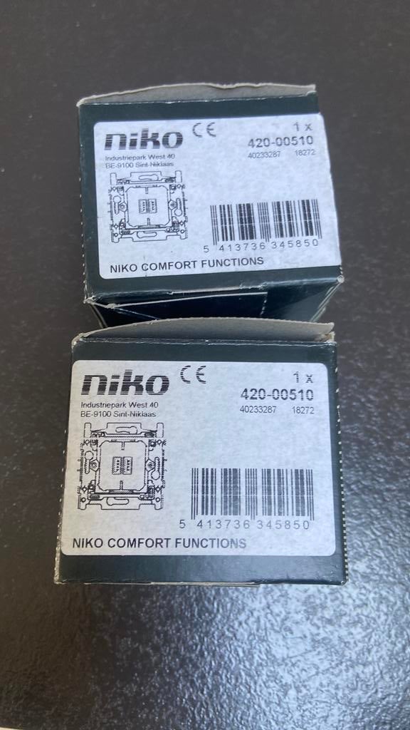 Niko 2 prises usb, Bricolage & Construction, Électricité & Câbles, Enlèvement ou Envoi, Comme neuf, Autres types