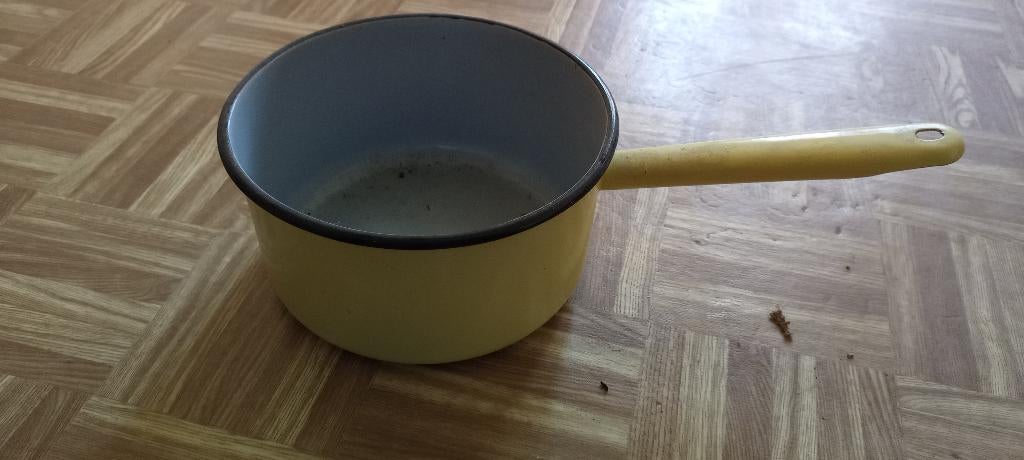 Poëlon émail vintage, Enlèvement ou Envoi