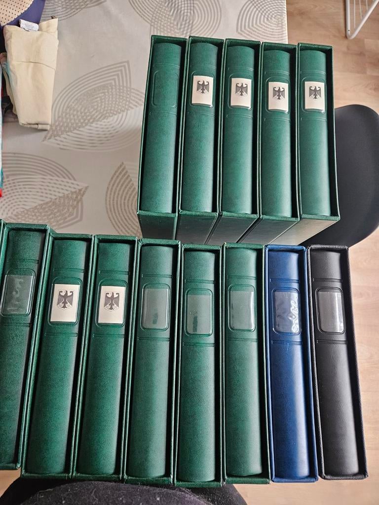 Feuilles 1er jour,  Allemagne 1974-2002., Ophalen