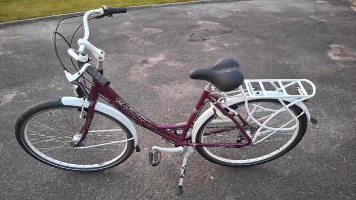 Prachtige super lichte OXFORD Negro damesfiets = 4 jaar oud, Vélos & Vélomoteurs, Vélos | Femmes | Vélos pour femme, Comme neuf