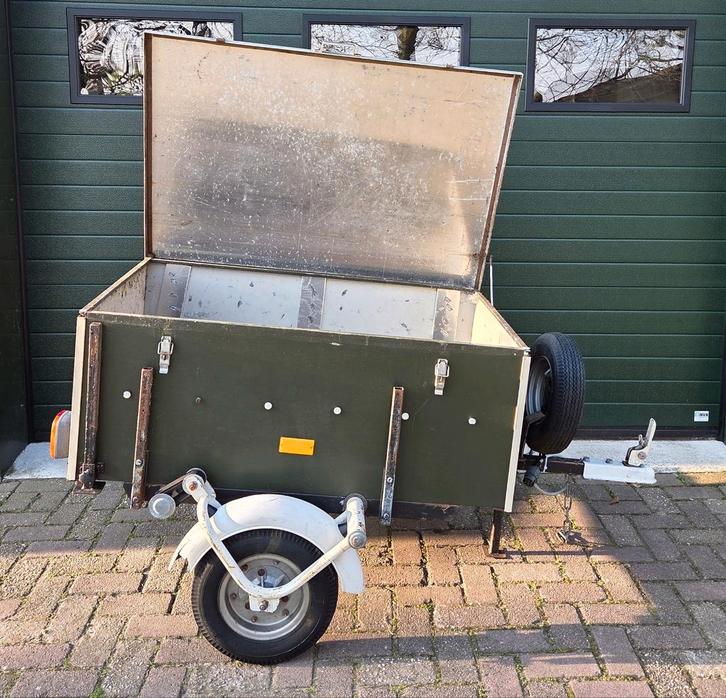 Oldtimer Auto Bagagewagen | ERKA 67S | Liefhebber item!, Autos, Oldtimers & Ancêtres, Entreprise, Attache-remorque, Fiat, Enlèvement