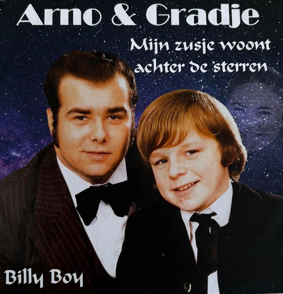 Arno & Gradje - Mijn Zusje Woont Achter De Sterren (SV), Ophalen of Verzenden, Nieuw in verpakking, Overige formaten, Levenslied of Smartlap