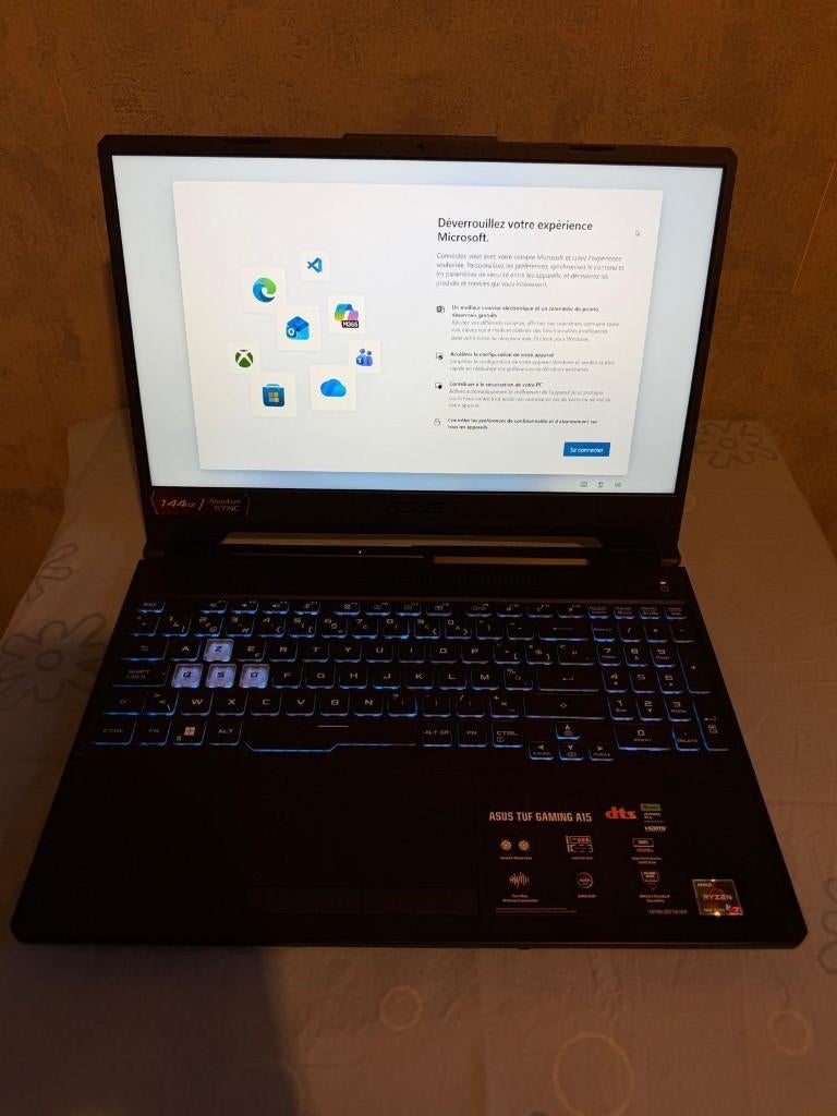 asus tuf gaming a15, Informatique & Logiciels, Ordinateurs portables Windows, Asus, Comme neuf, Enlèvement, Gaming