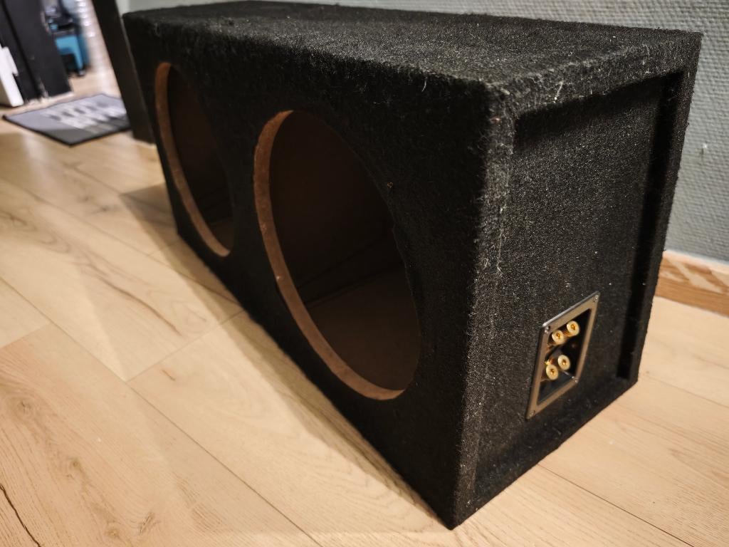 Subwoofers audio pour voiture, double boîtier, Autos : Divers, Haut-parleurs voiture, Enlèvement, Neuf