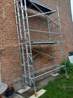 Aluminium steiger  8m, Doe-het-zelf en Bouw, Ophalen, Zo goed als nieuw, Daksteiger, 5 meter of hoger