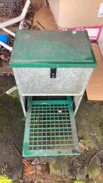 Kippen voederbak, Ophalen, Gebruikt, Drinken en Voederen