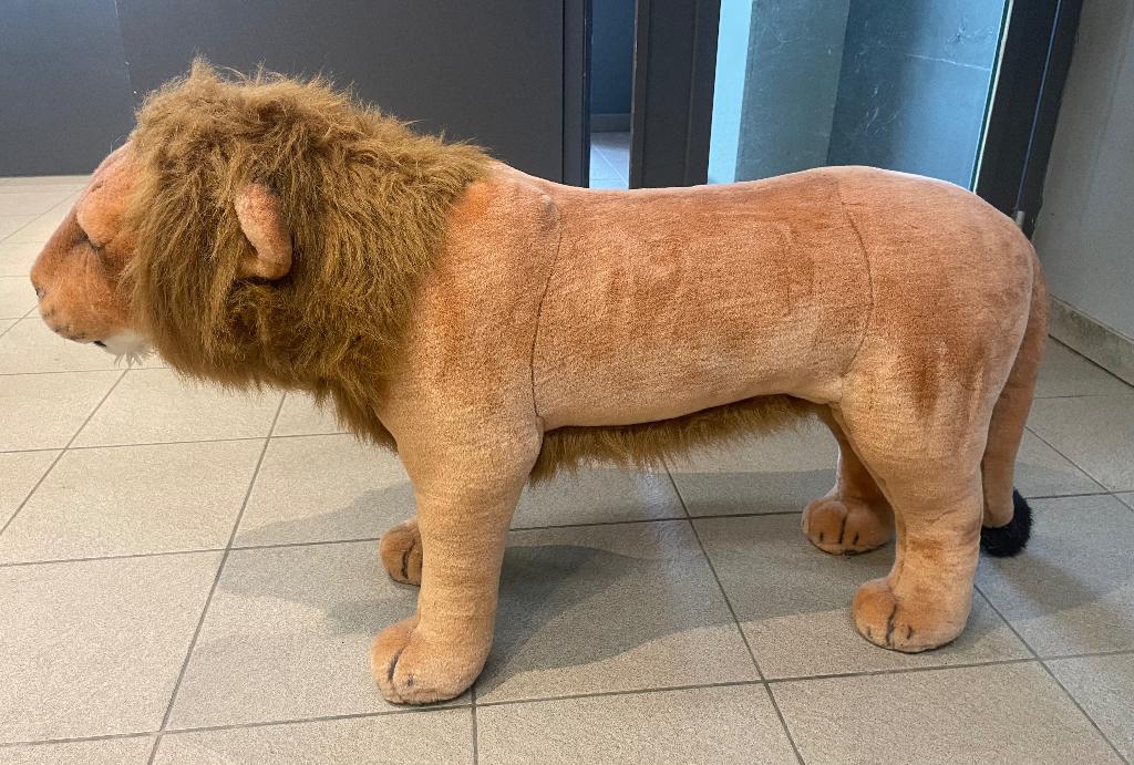 Leeuw knuffel, Ophalen, Zo goed als nieuw, Leeuw, Bruin