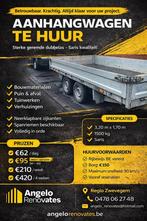 Aanhangwagen te huur, Ophalen, Zo goed als nieuw