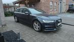 Audi A6 S-line, Auto's, Zwart, Blauw, Leder en Stof, Break