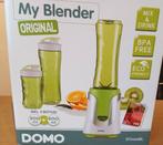 Blender DOMO DO436BL Vert NEUF, Electroménager, Mélangeurs de cuisine, Neuf, Résiste au lave-vaisselle, 1 vitesse, Enlèvement