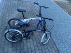 2 plooifietsen, Fietsen en Brommers, Fietsen | Vouwfietsen, Ophalen, Zo goed als nieuw, Versnellingen