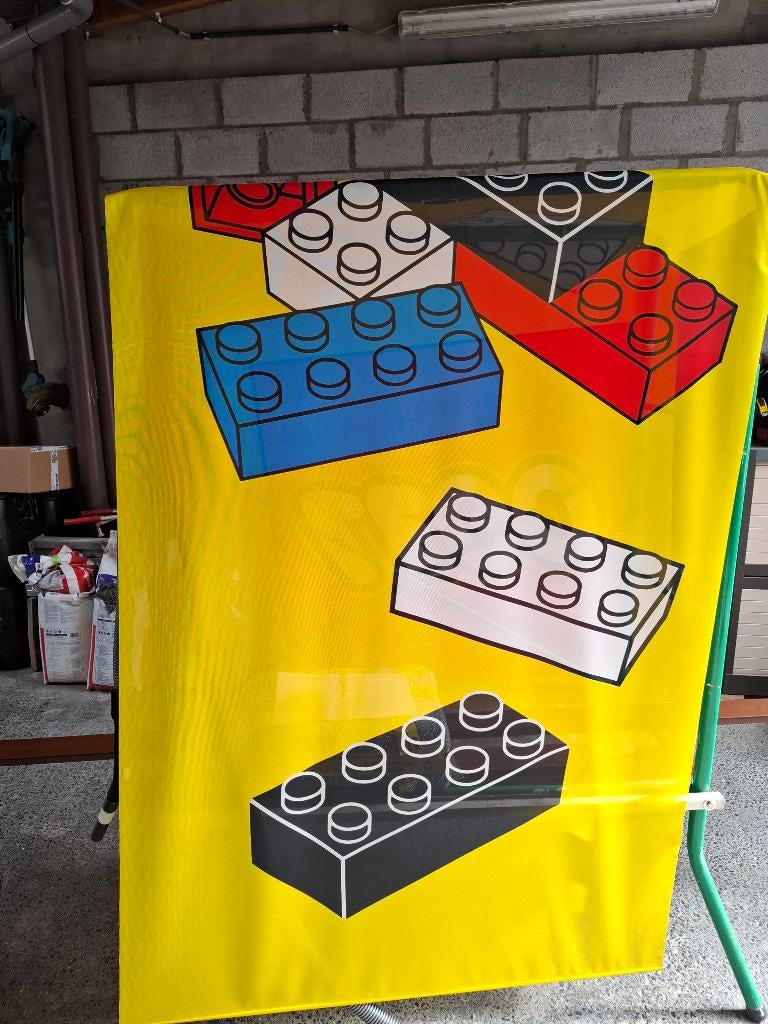 Lego vlag, Diversen, Vlaggen en Wimpels, Ophalen, Nieuw