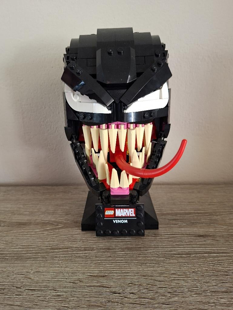 Lego set 76187 Lego Helmets : Marvel Venom, Gebruikt, Marvel, Lego, Ophalen of Verzenden