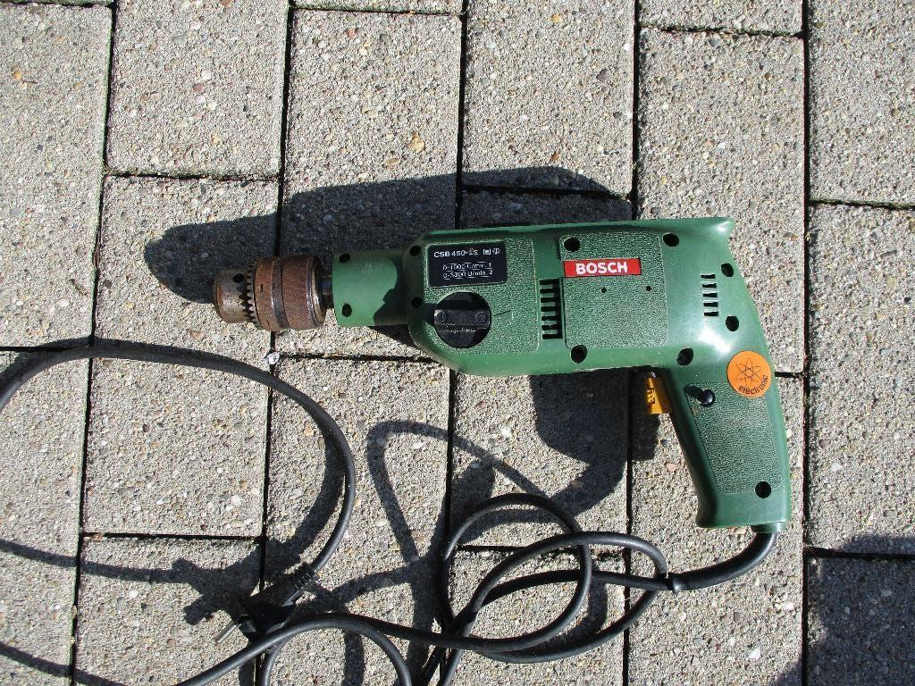 boormachine bosh, Ophalen, Gebruikt, 400 tot 600 watt, Boormachine