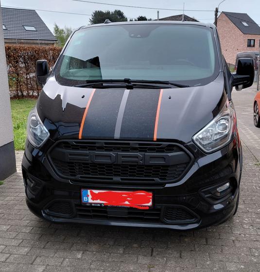 Ford Transit Sport, Autos, Ford, Particulier, Transit, ABS, Diesel, Euro 6, Autre carrosserie, 5 portes, Automatique, Noir, Noir