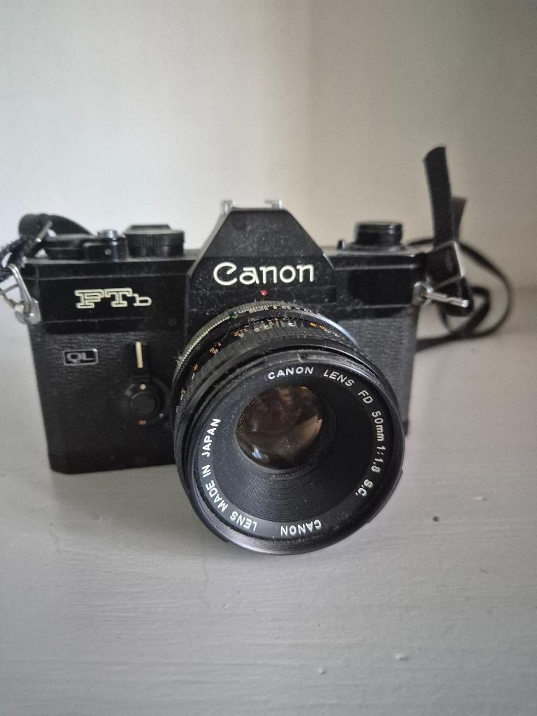 Canon FTb, Audio, Tv en Foto, Ophalen, Gebruikt, Spiegelreflex, Canon
