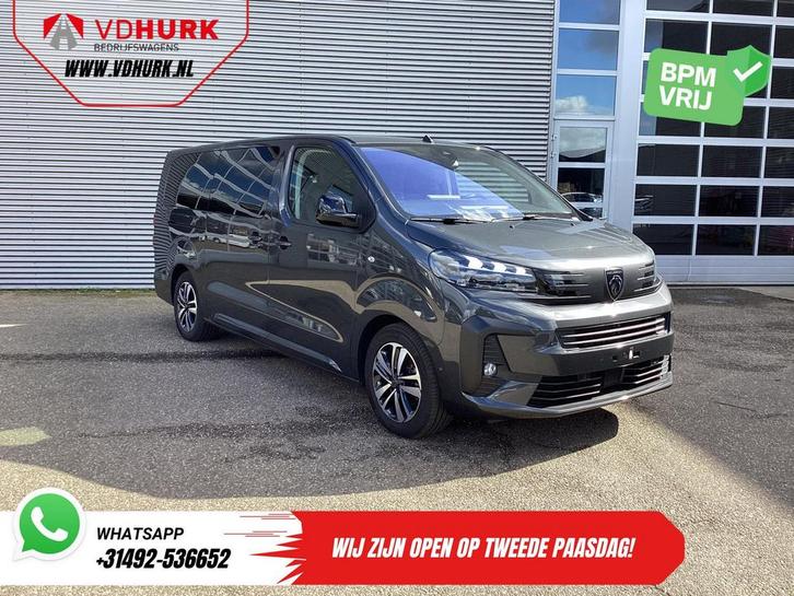 Peugeot e-Traveller L3 75kWh 348 km WLTP LED/ Snellader/ Pan, Auto's, Bestelwagens en Lichte vracht, Bedrijf, ABS, Adaptive Cruise Control