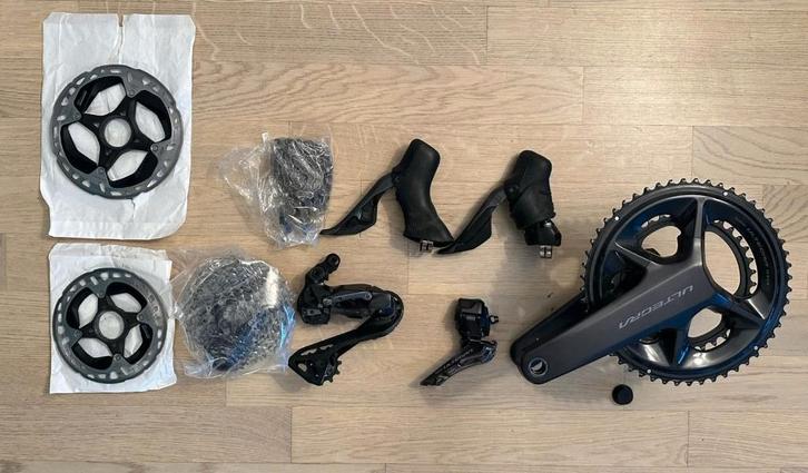 Groupe 12 vitesses Shimano Ultegra Di2 R8170, Vélos & Vélomoteurs, Vélos Pièces, Utilisé, Enlèvement ou Envoi