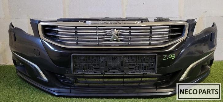 VOORBUMPER PEUGEOT 508 FACELIFT BUMPER GRILL COMPLEET, Auto-onderdelen, Carrosserie, Peugeot, Gebruikt, Ophalen of Verzenden