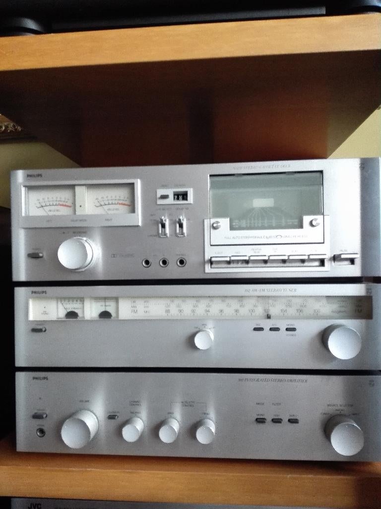 PHILIPS mooie stereo set, Audio, Tv en Foto, Ophalen, Losse componenten, Zo goed als nieuw, Philips