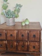 Laag Antiek Kastje met schuifjes, Enlèvement