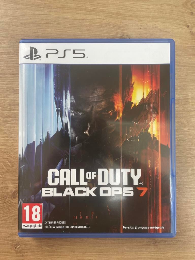 Call of Duty Black Ops 7 - PS5, Consoles de jeu & Jeux vidéo, Jeux | Sony PlayStation 5, Online, Shooter, À partir de 18 ans, Comme neuf