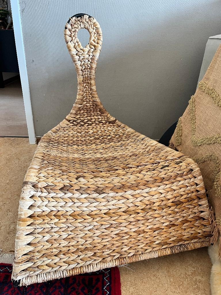 Stoel, Maison & Meubles, Chaises, Utilisé, Une, Osier ou Rotin, Brun, Enlèvement