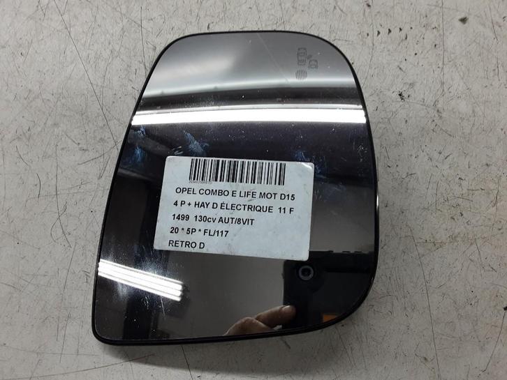 SPIEGEL RECHTS Opel Combo Life / Tour (01-2018/-), Auto-onderdelen, Spiegels, Opel, Gebruikt