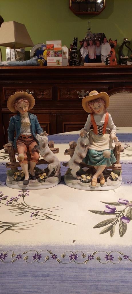 Porseleinen beeldjes zeer mooi ze zijn afzonderlijk te koop, Enlèvement ou Envoi