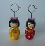 2 fotohouders in vorm van Japanse figuurtjes, Enlèvement ou Envoi, Comme neuf