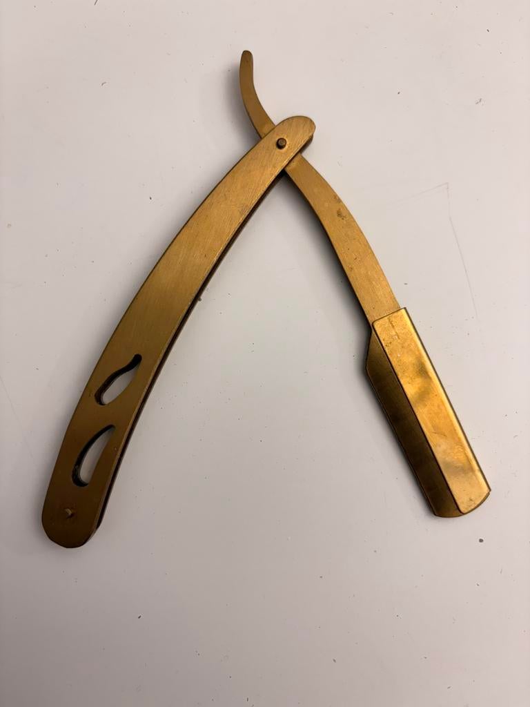 Vintage open scheermes – klassiek barbiermes, Ophalen