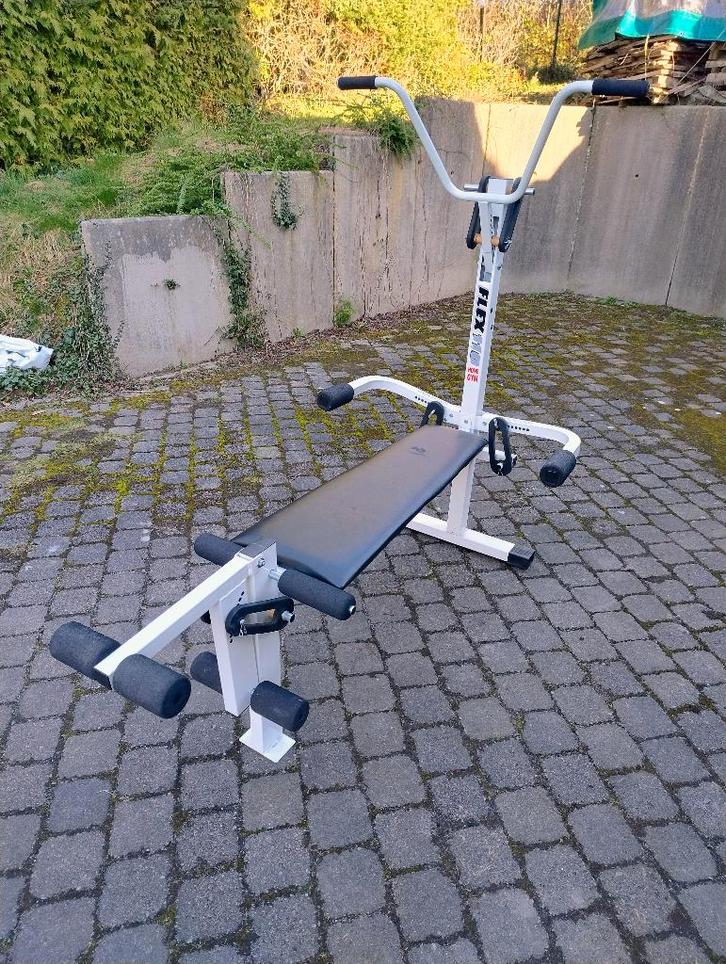 banc musculation, Sport en Fitness, Fitnessmaterialen, Gebruikt, Fitnessbank, Armen, Benen, Borst, Rug, Ophalen