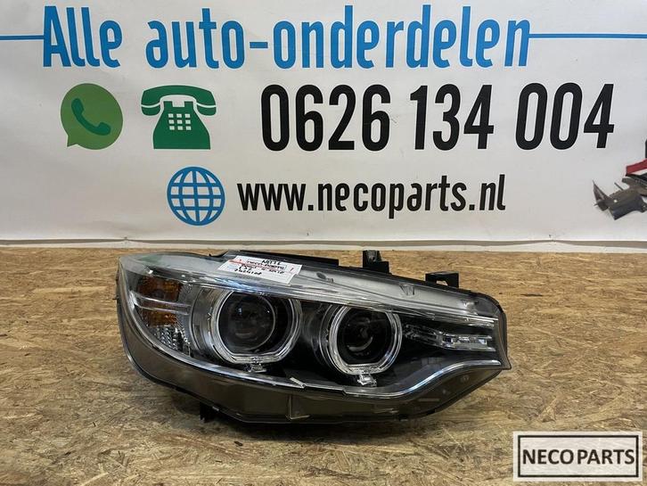 BMW 4 SERIE F32 F33 F36 XENON KOPLAMP RECHTS 7424108, Auto-onderdelen, Verlichting, BMW, Gebruikt, Ophalen of Verzenden