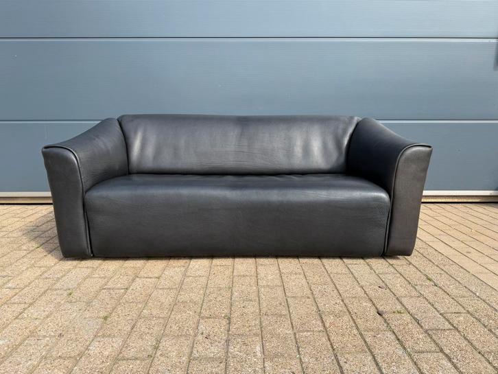 De Sede Ds47 3zit Buffel leder 5mm NECK Zwart leder, Huis en Inrichting, Zetels | Voetbanken en poefs, Ophalen of Verzenden